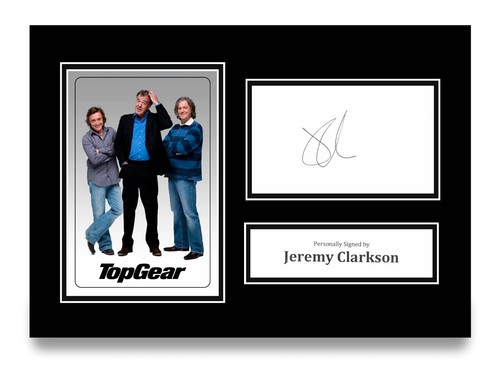 Jeremy clarkson hand signed - jeremy,