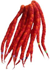FAIR TRADE FELTED WOOL HIPPY BOHO 16 KNOT ELASTICATED HAIR SCRUNCHY DREADLOCKS