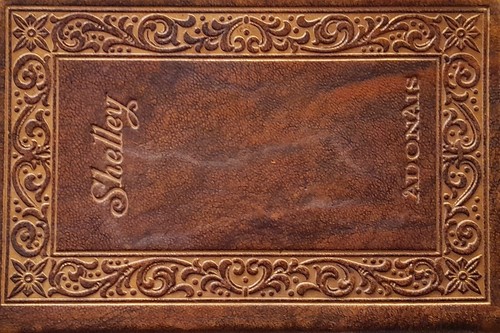 Shelley adonais apollo - shelley, booklet