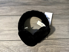 UGG AUSTRALIA BLACK FAUX FUR