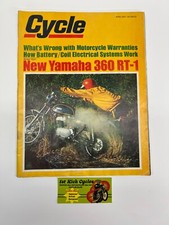 CYCLE MAGAZINE MOTORCYCLE APRIL 1970 YAMAHA RT1 360 ENDURO VINTAGE