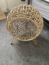 Cat House  Ball-Shaped Wicker