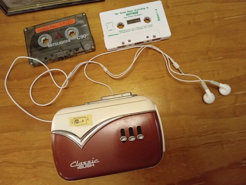 Vintage classic bush cassette - "vintage,