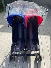 Twin Stroller with  Rain
