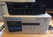 Onkyo TX-8050 Network Stereo HiFi Receiver inc box, accessories and UWF-1 !