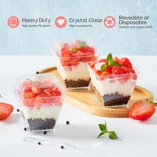 Dessert Cup Fruit IceCream