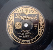 10" 78RPM BING CROSBY - Please