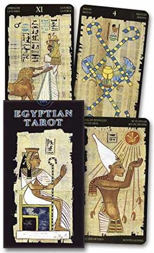 Egyptian tarot deck cards - deck,