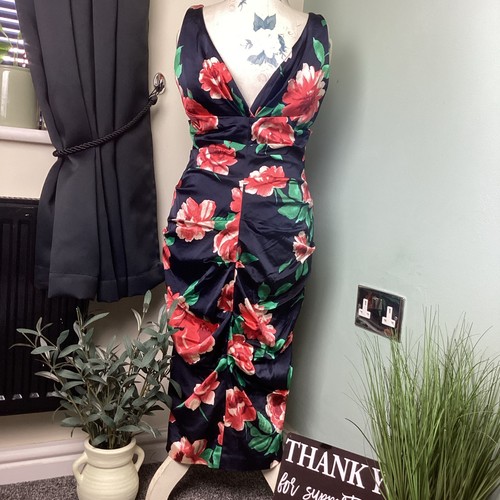 Xscape floral ruched bodycon - xscape,