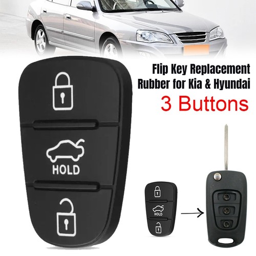 Button car rubber key pad - car,