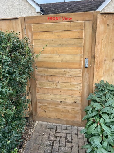 Wooden garden gate - gate,,