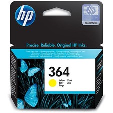 HP Genuine 364 Yellow Printer Ink Cartridge CB320EE
