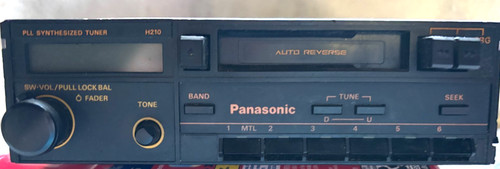 Panasonic auto reverse - , am/fm