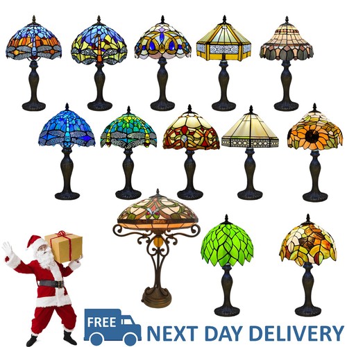 Tiffany 10inch table lamp - 10inch,