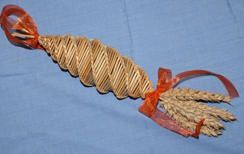 Corn dolly rustic handmade - corn,