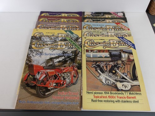 Classic bike magazines - bike, x