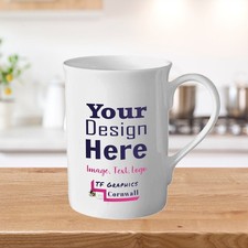 Personalised 10oz Bone China