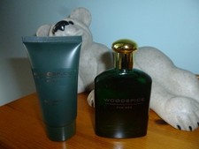 M&S Marks & Spencer Woodspice For Men After Shave 30ml Plus Shower Gel 50ml BN