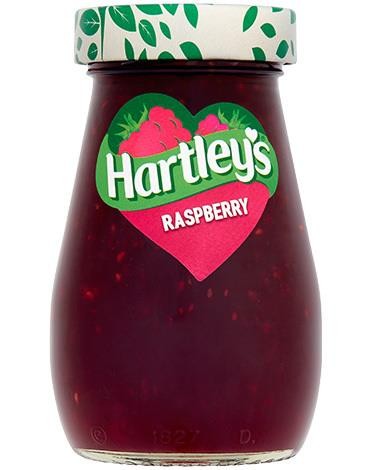 Hartley best raspberry jam - hartley's,