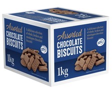 Chocolate Broken Biscuits 1kg Full & Half Coated Chocolate by Sweet Dreams