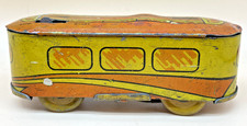 Tinplate Trolley Bus | Yellow