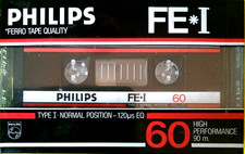 PHILIPS FE1 60 BLANK CASSETTE