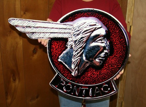 Pontiac chief head - chief, vintage