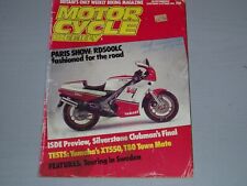 MOTORCYCLE WEEKLY, OCTOBER