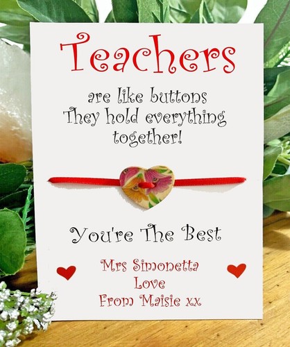 Personalised teacher thank you - teacher,