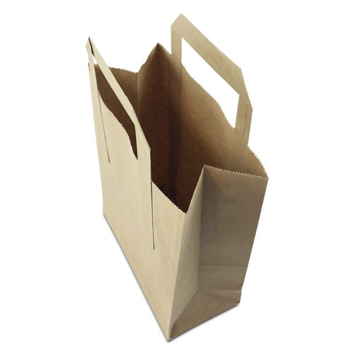 Brown paper carrier bags small - paper,