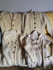 Handmade Vintage Aran Wool