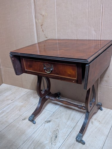 Regency style mahogany drop - regency,