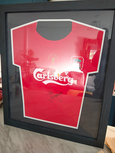 Jamie carragher signed - jamie, framed