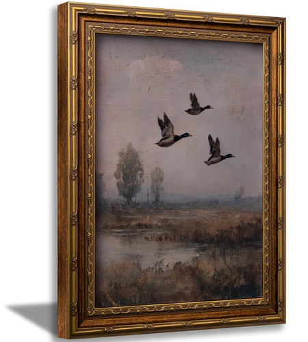 Vintage gold framed flying - vintage,