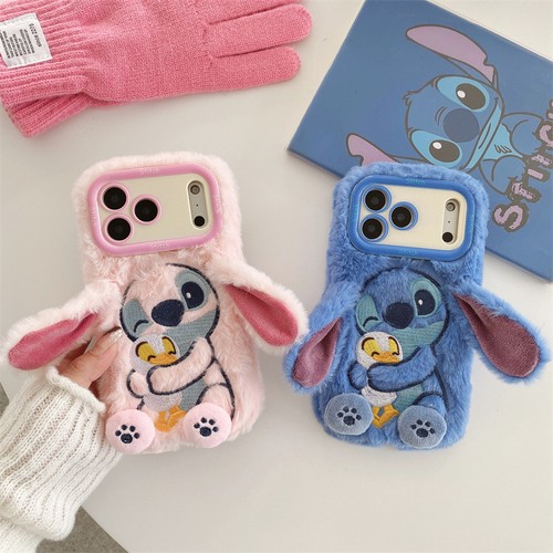 Stitch angel plush phone - stitch,