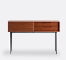 Walnut Veneer Noyeto Console