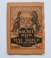 The Magnet Comic, The Magnet Album Of Test Match Cricketers, 1930, Complete