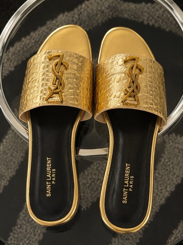 Women gold croc - ,