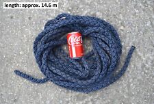 navy blue moooring / ships rope  - 14.6 m -  FREE DELIVERY