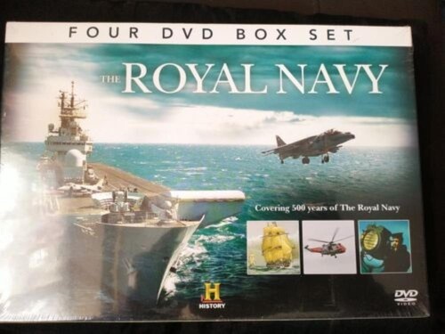 The royal navy dvd - royal, box