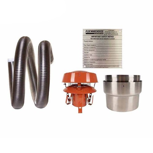 Flexible flue liner - flexible, &