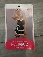 BNWT Ann Summers Black PVC