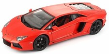 Bburago 1:18 Lamborghini Aventador LP 700-4 Orange Diecast Model Car - In Stock