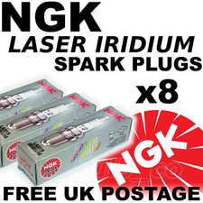 8x NGK Laser Iridium SPARK