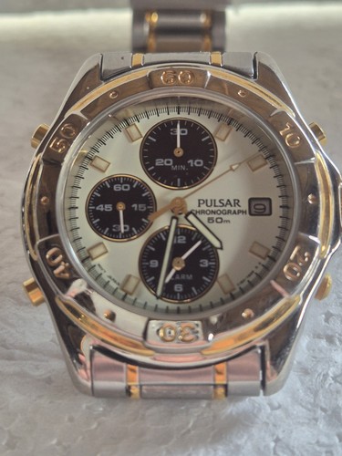 Pulsar two tone silver gold - pulsar,