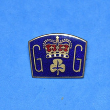 1972 - 1983 Queens Girl Guides metal badge in very good condition