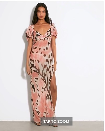 Rat boa magnolia dress - &, pink