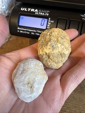 Unopened crystal geodes - 2x,