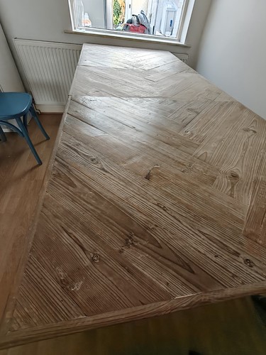 Big dining table extendable - table,
