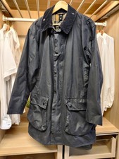 BARBOUR BORDER WAX JACKET size